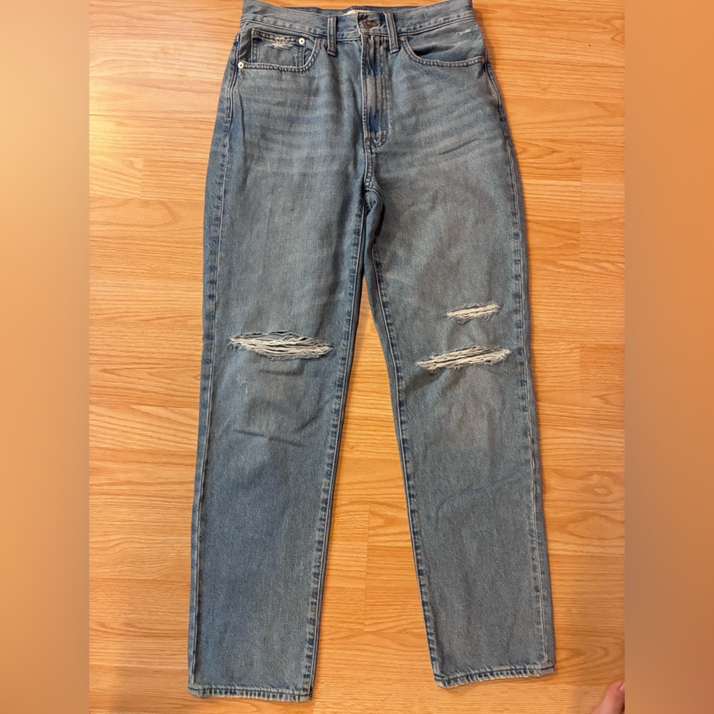 Madewell perfect vintage straight leg jean